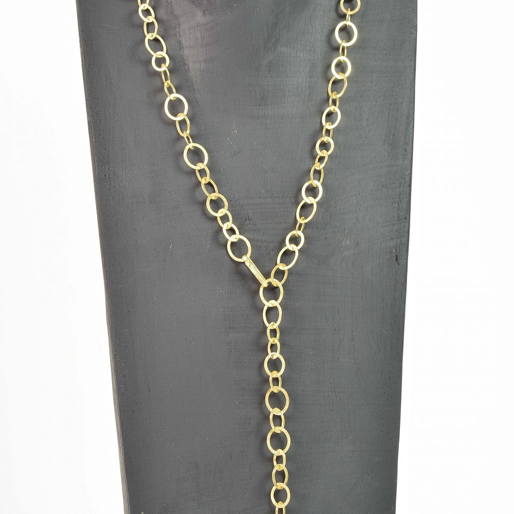 18ct gold handmade chain mh goldsmith